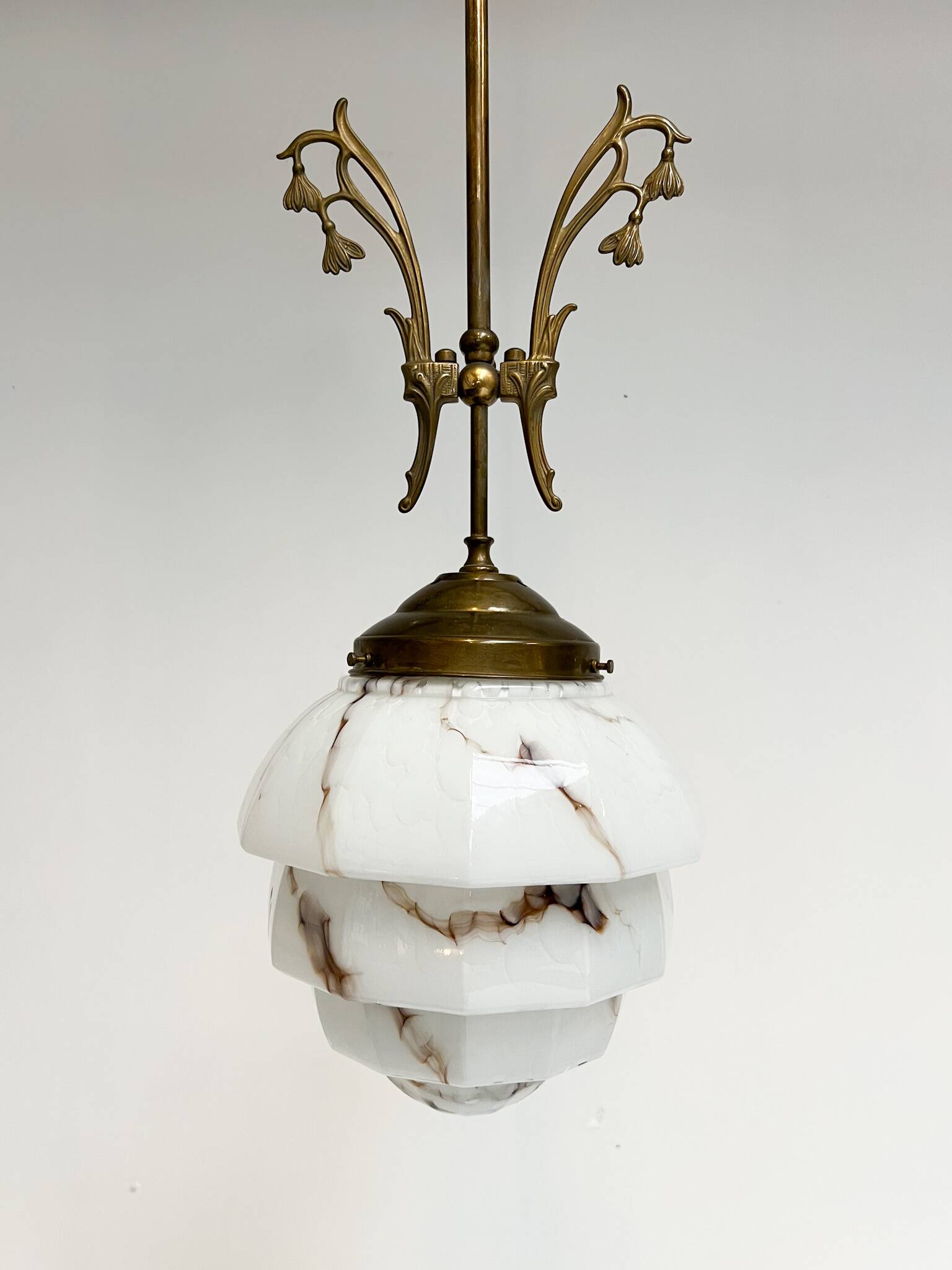 Art Deco ceiling lamp by Herda from the 1960s