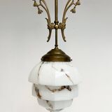 Art Deco ceiling lamp by Herda from the 1960s