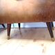 Pair of bedside tables with compass legs / vintage 50s-60s