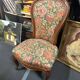 Fireplace armchair