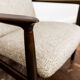 Pair of restored vintage GFM-64 armchairs by Edmund Homa, 1960s