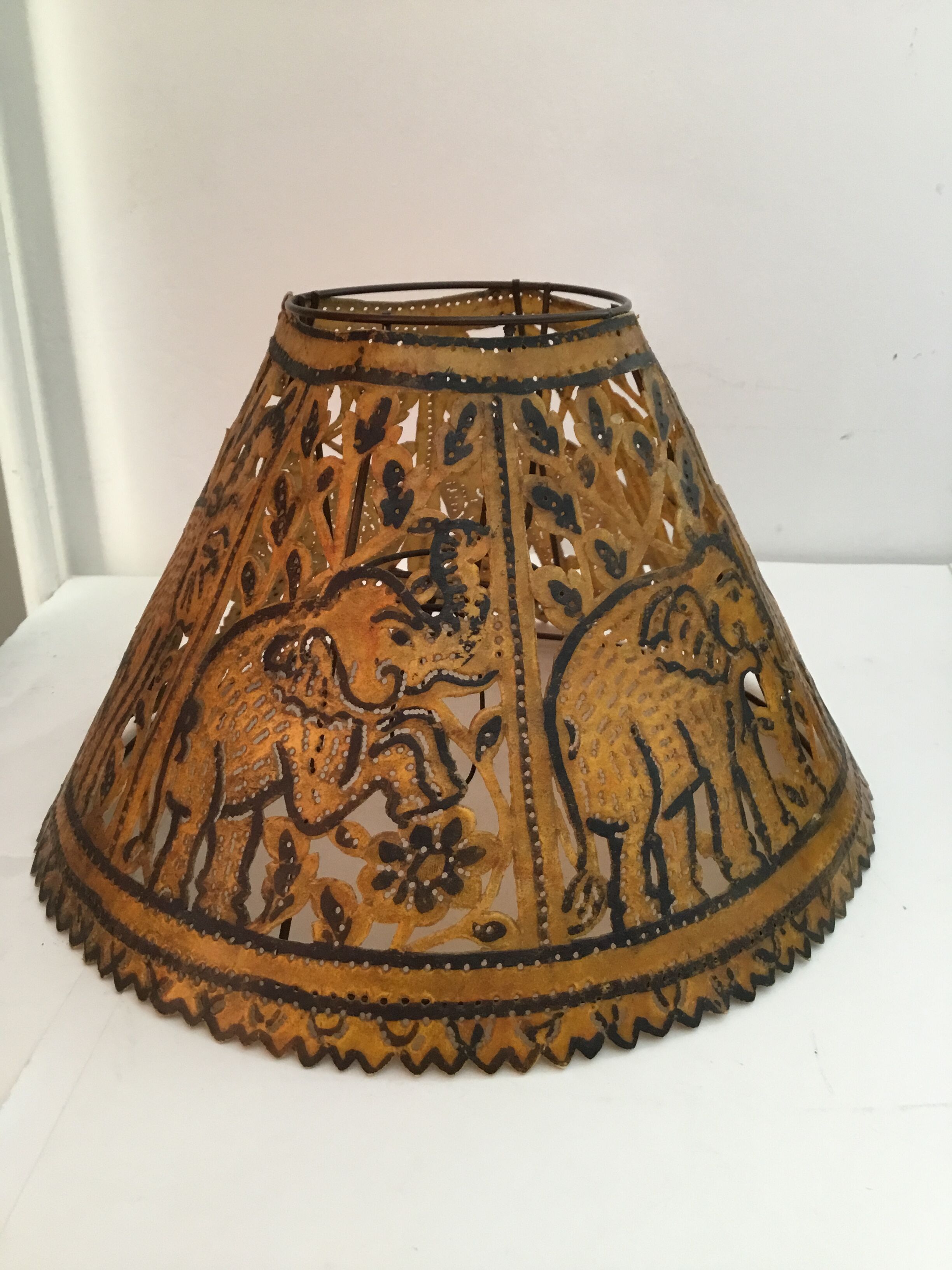 Pair of offaled leather day open