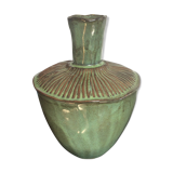 Vintage  enamelled ceramic vase 1970