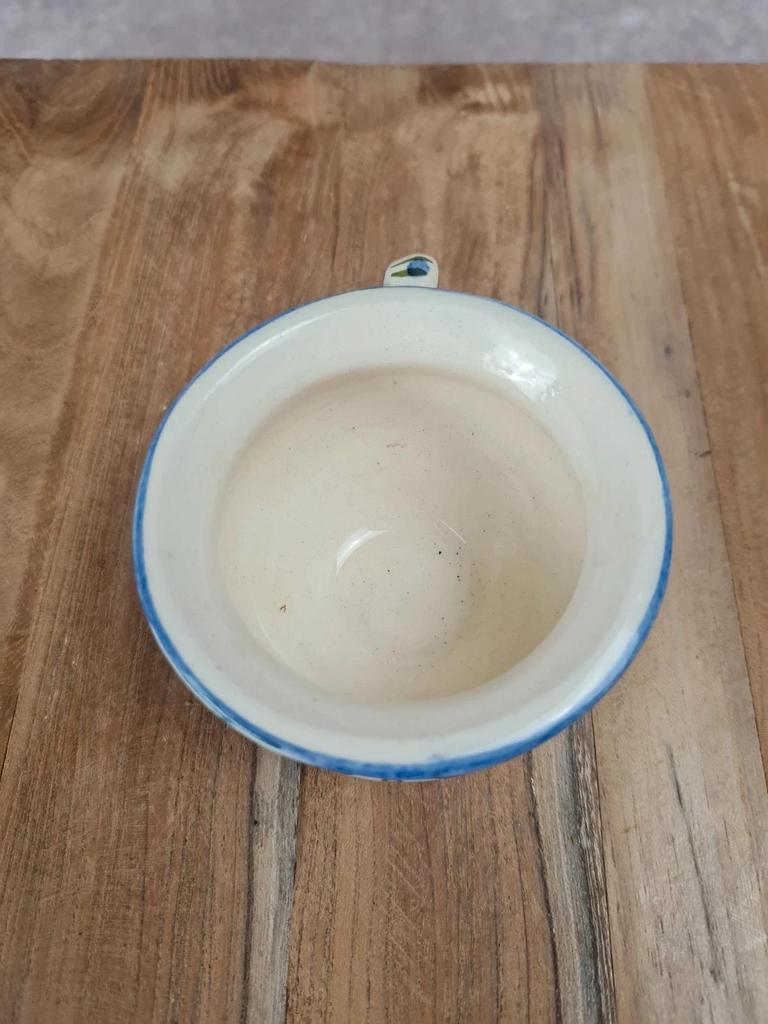 Handcrafted decorative mug Rouen, handmade