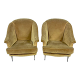 Isa Bergamo, armchairs, Italy 1950s