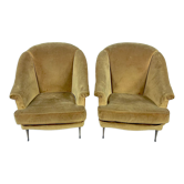 Isa Bergamo, armchairs, Italy 1950s