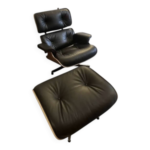 Fauteuil et ottoman Charles