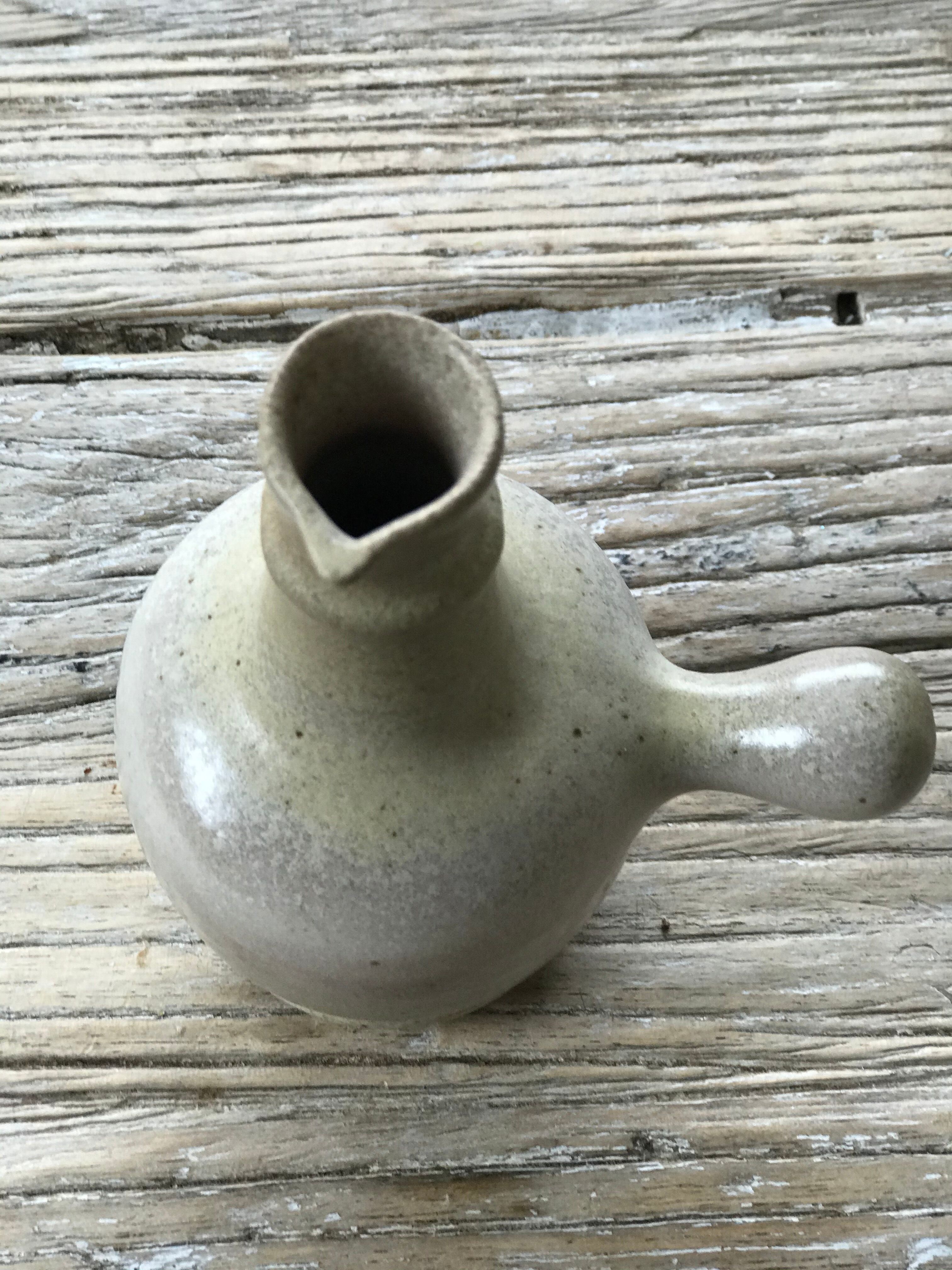 Small ceramic pitcher