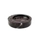 Sergio Asti, red Levanto marble ashtray bowl, UP&UP Carrara Italy, 1970s