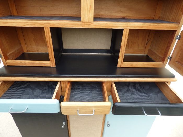 Vintage mado furniture from the 60s in wood – totally restyled