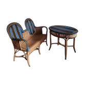 1930 rattan lounge set