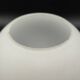 French vintage retro white glass replacement shade