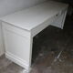 White 50s wooden counter desk