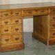 Victorian Oak Partner's Desk circa 1883