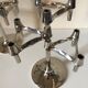 Paire de bougeoirs Nagel BFM de Ceasar Stoffi & Fritz design années 70