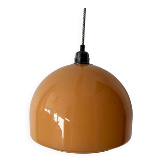 Seventies opaline pendant light