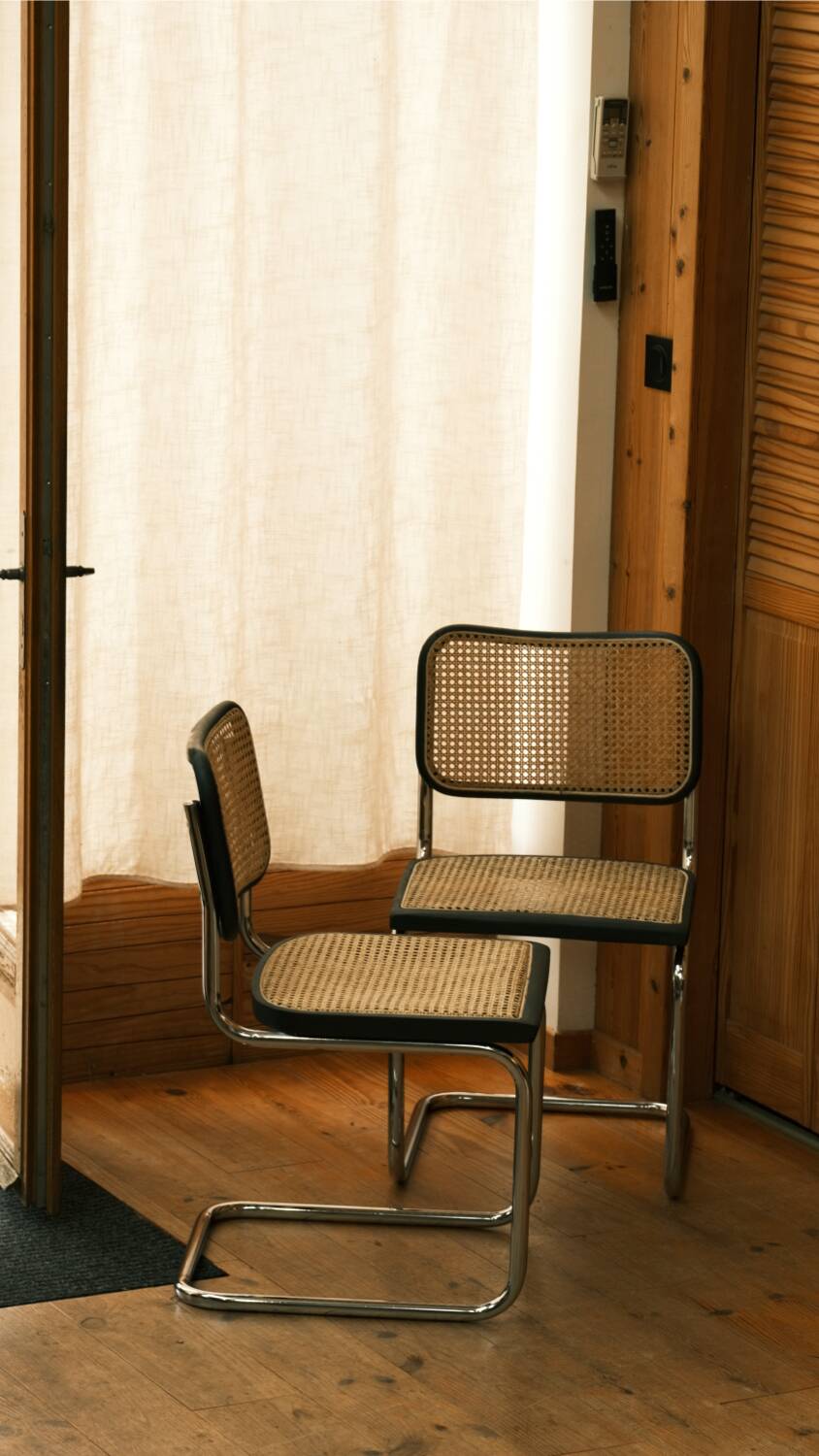 2 Marcel Breuer chairs
