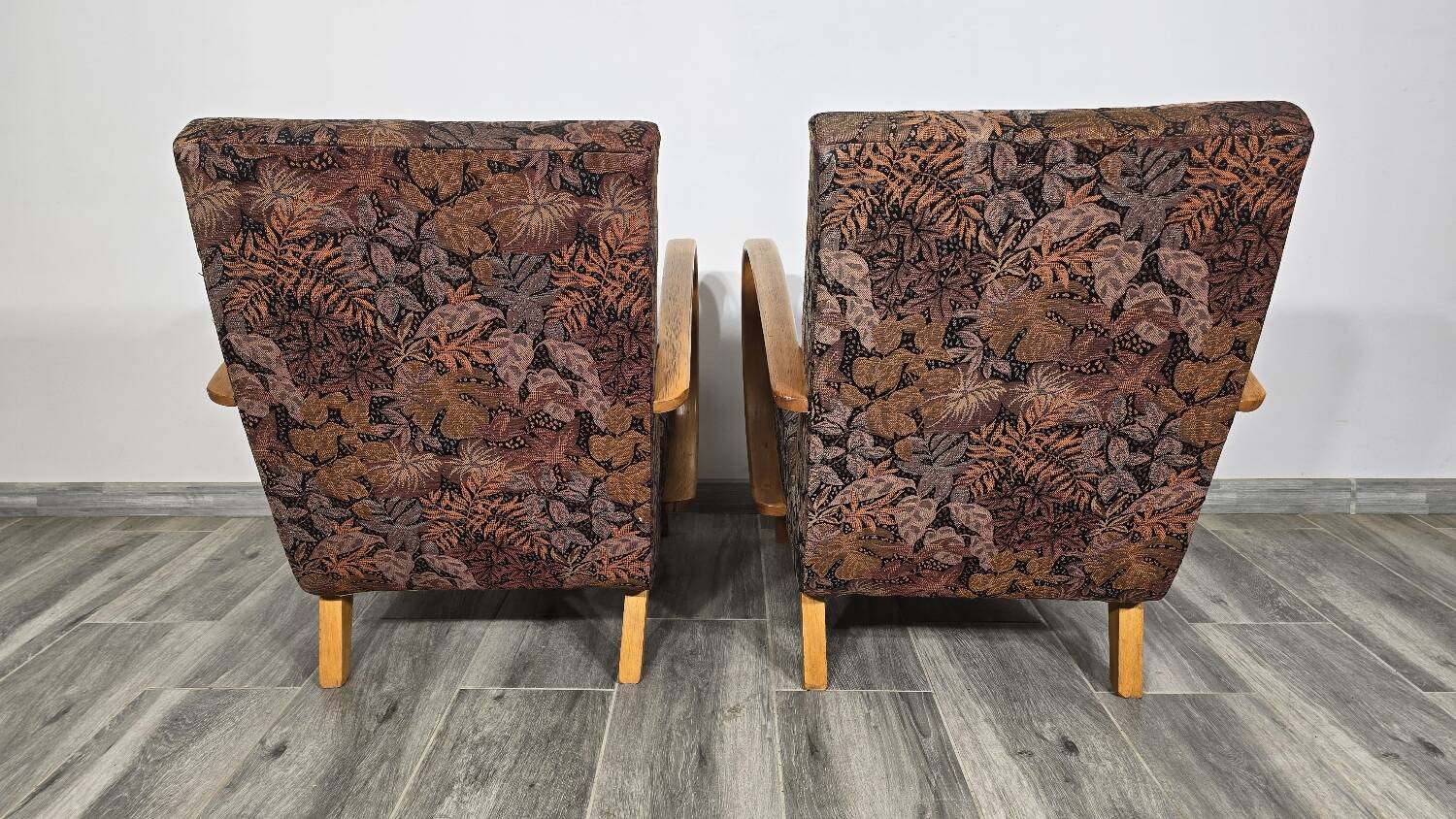 Art Deco Armchairs by Jindrich Halabala