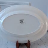 Oval dish Digoin Sarreguemines model "Madelon" years 30-40
