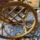 Vintage rattan pouf