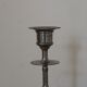 Antique silver-plated candlestick – vintage tall candle holder H25 cm