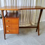 Asymmetrical desk from the 50s/60s