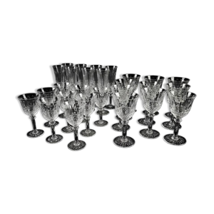 Service de 27 verres - cristal