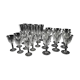 Service of 27 crystal glasses from Saint-Louis