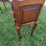 Louis XV style bedside table in cherry wood.