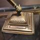 Art deco desk lamp brass and bronze copper