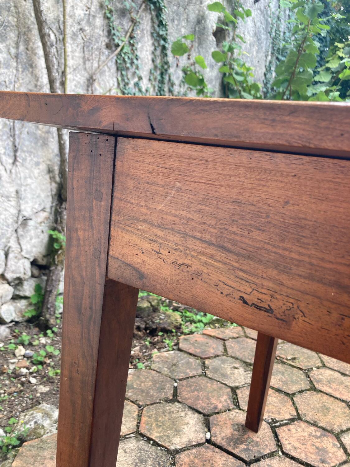 Vintage farmhouse table