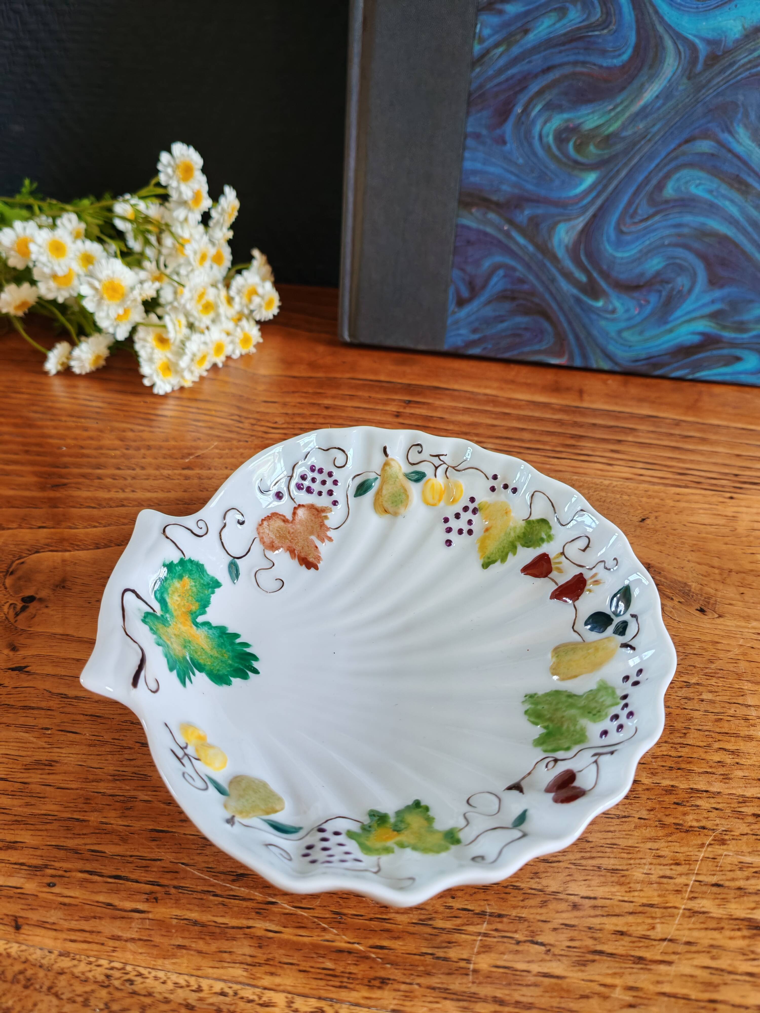 Philippe Deshoulières Limoges shell dish