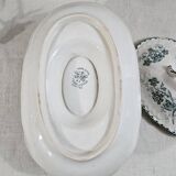 Small iron clay soup tureen