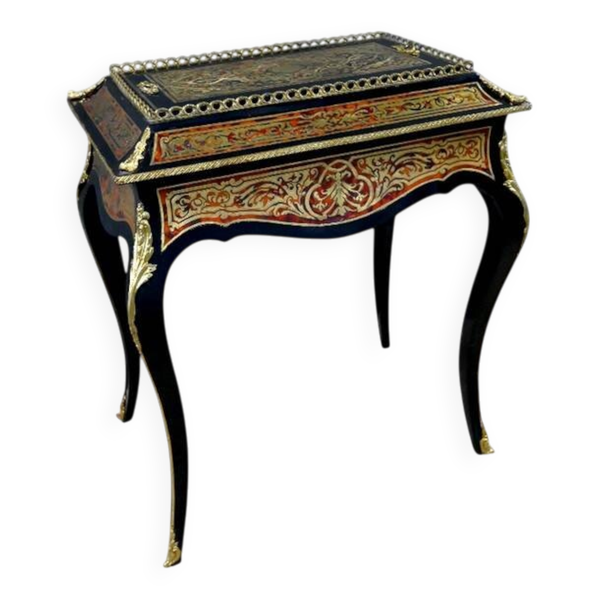 Boulle Marquetry Jardinière, Napoleon III period – Mid 19th century