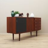 Commode en teck, design danois, années 1960, production : Danemark