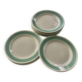 Oxford dessert plates