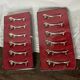 Silver dachshund knife holder