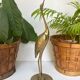 Oiseau en laiton vintage