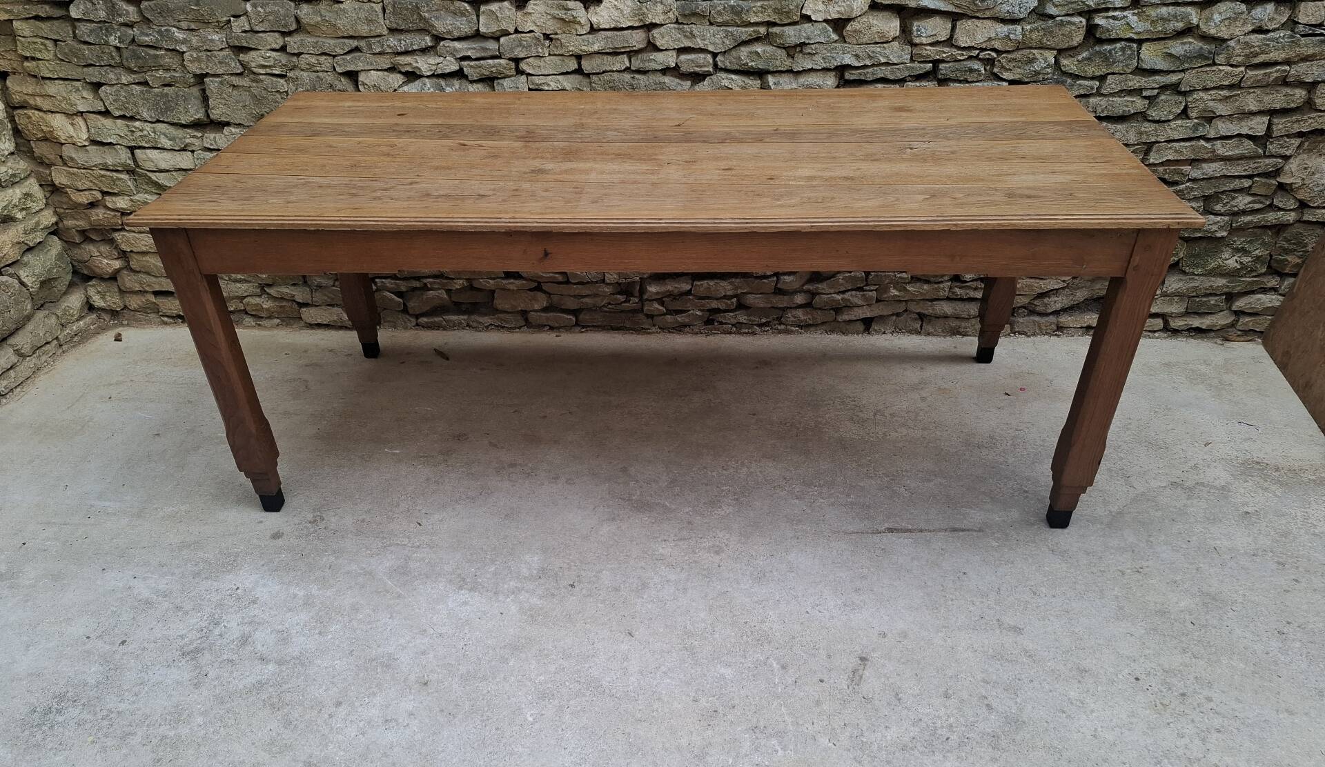 Oak farmhouse table 199cm x 89cm