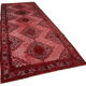 Tapis oriental des années 1980 fait à la main 151 cm x 370 cm