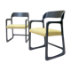 Paire de fauteuils Baumann