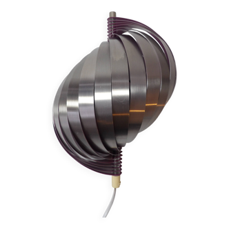 Henri Mathieu Kinetic Spiral Style Wall Light