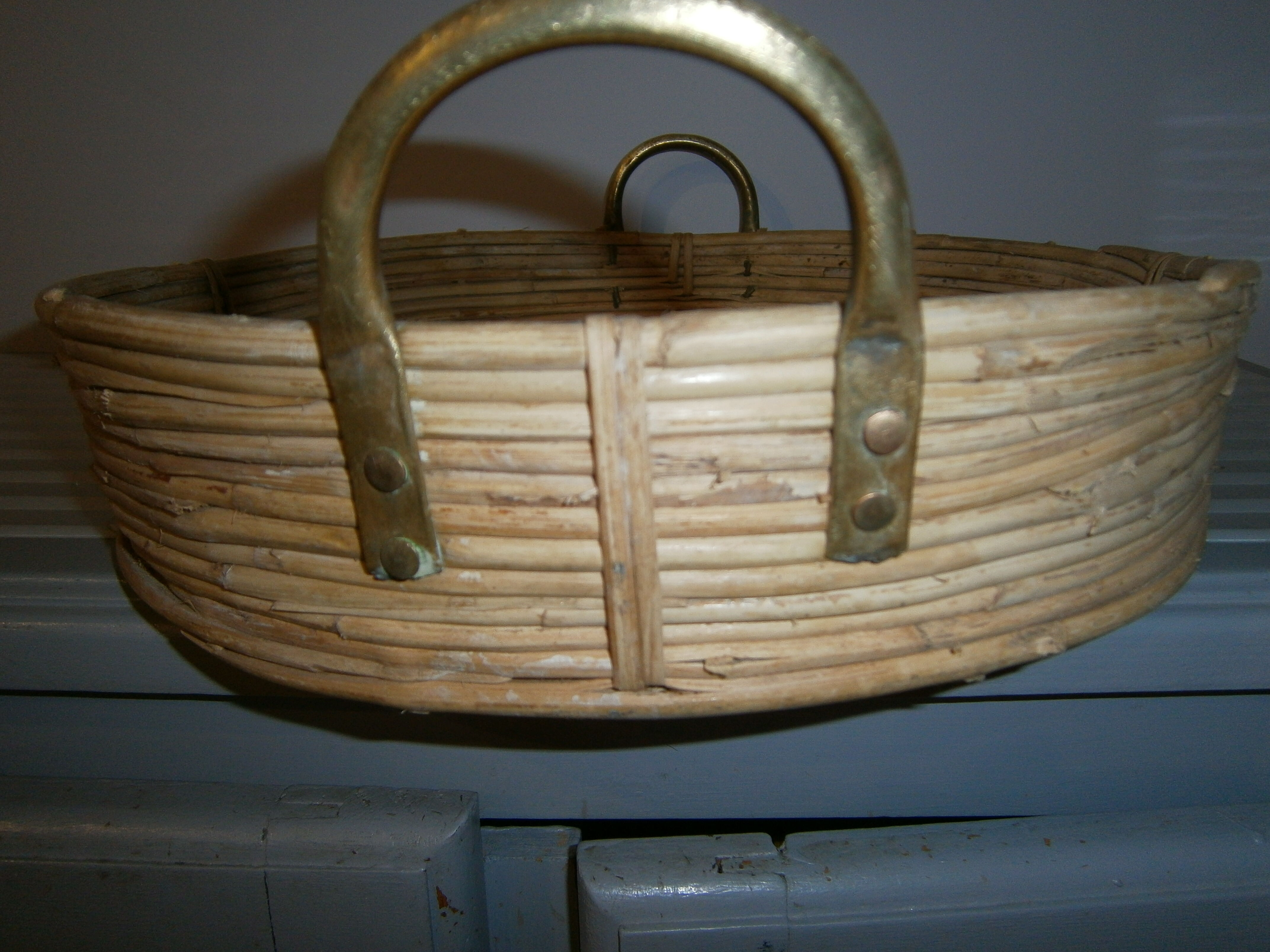 Rattan tray