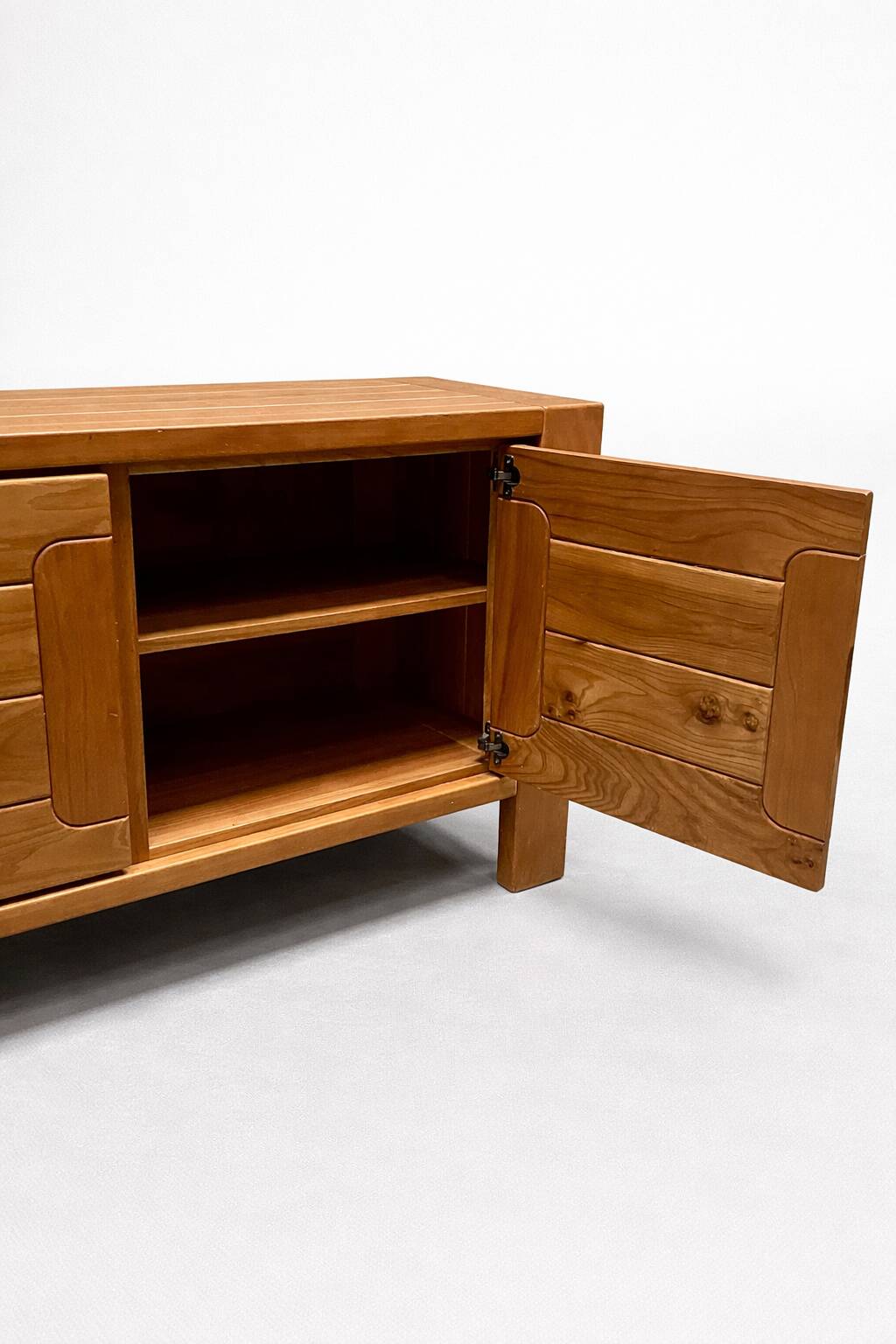 Enfilade in solid oak – Atelier Chauvin – 1960s/70s