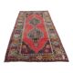 Vintage handmade Turkish rug 130x228 cm