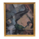 Original large mid-century Swedish oil on canvas – “Composition” by Sixten Lundbohm – vintage & framed – 77 × 70 cm (30.3" × 27.6")