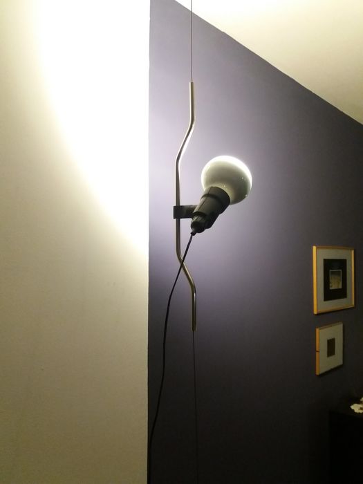 Hanging lamp Parentesi by Achille Castiglioni edited by Flos