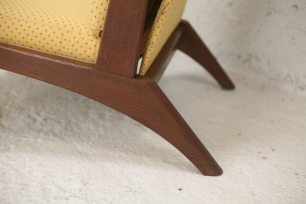 Paire de chauffeuses Free-Span FS 116, France, 1952