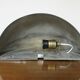 Pair of art Deco wall lamps in chrome brass shape basin 40s 50s