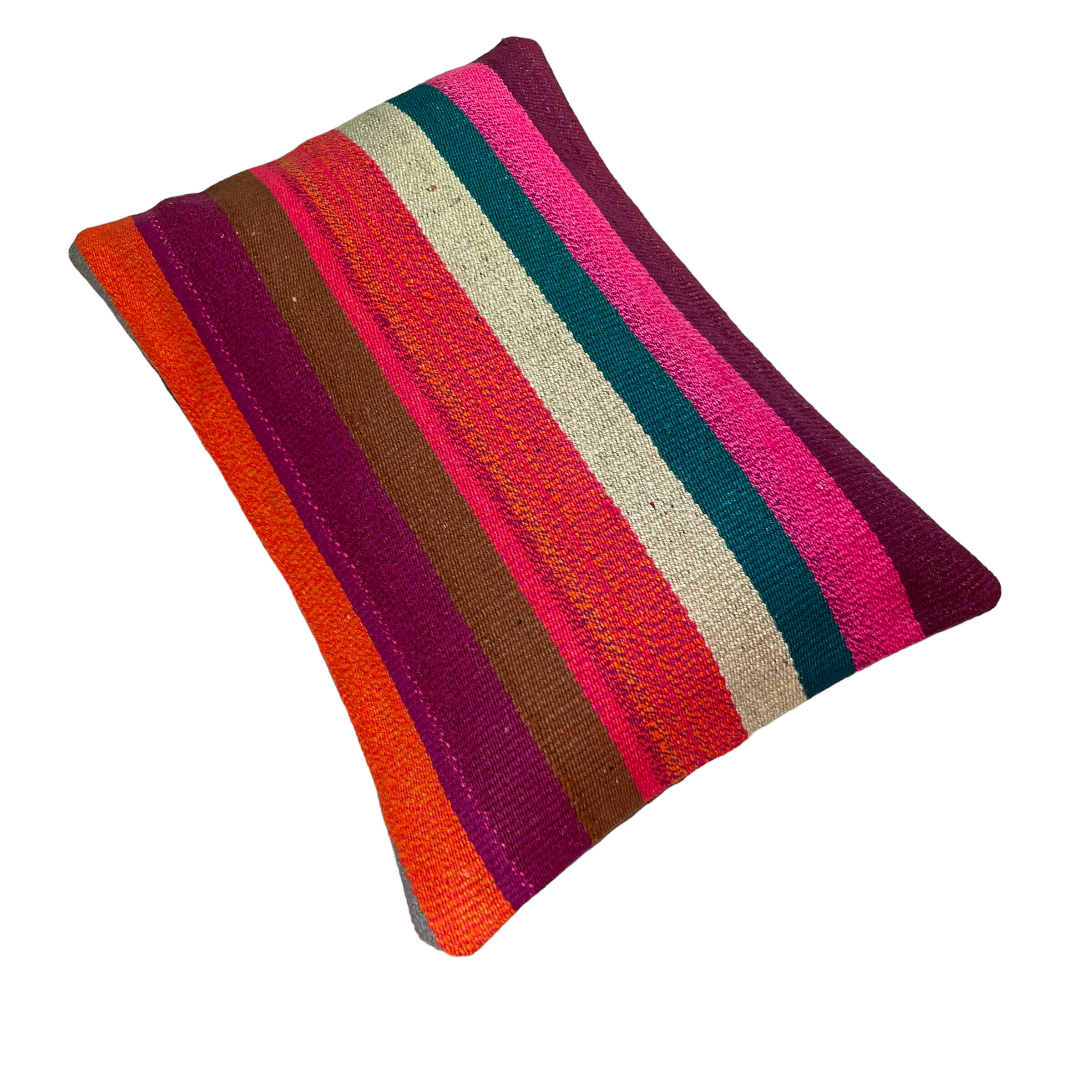 Housse de coussin kilim turc vintage, 30 x 50 cm